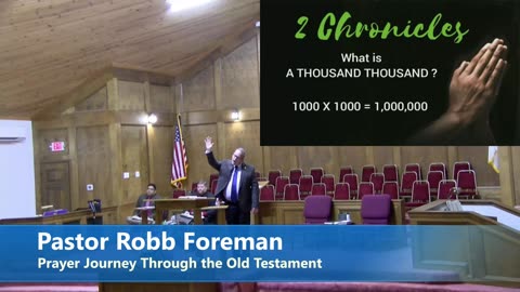 Pastor Robb Foreman //Prayer Journey Through the Old Testament