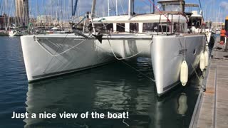 Atlantic crossing on a lagoon catamaran video 2