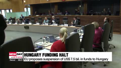 EU proposes suspension of billions in funds to Hungary