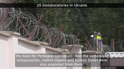[documents] US-funded Ukrainian biolabs assert that components of biological weapons were created there and dangerous pathogens were developed there as well as ways to transmit said diseases through migrating birds and bats.