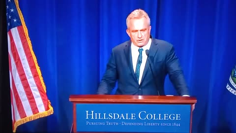 RFK Jr. Hillsdale College re, you know what.