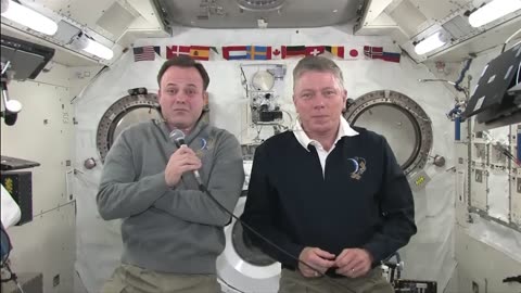 Station Crew Discusses Life in Space During In-Flight Interviews