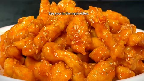 Chinese food, teach you the correct way to make sweet and sour pork tenderloin, sweet and sour