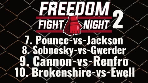 Bouts 7, 8, 9 and 10 | Freedom Fight Night 2