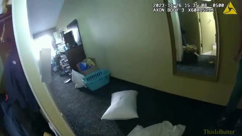 Body cam video shows 3 officers shoot at armed man in New London hotel room