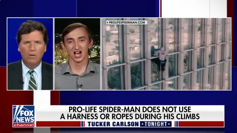 'Pro-life Spiderman' shares why he scaled 40-story Chase Tower