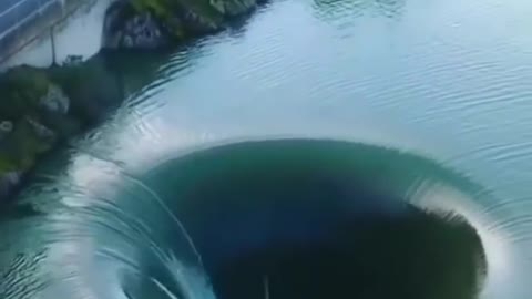 You have to see the Amazing sea vortex.