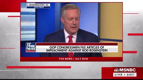 Former Trump White House Chief of Staff Mark Meadows is a no-show