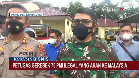 Penggerebekan Gudang Penampungan Calon TKI Ilegal yang akan Berangkat ke Malaysia