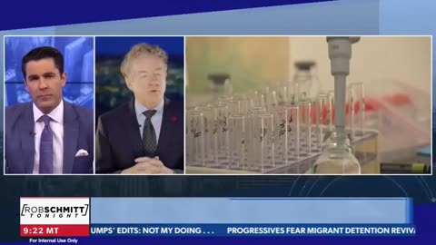 Dr. Rand Paul Joins Newsmax to Discuss Fauci's COVID Cover-up