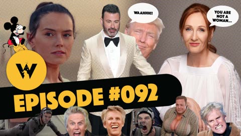 Star Wars Rey Movie Almost Ready, Kimmel Trump Triggered, JK Rowling vs Trans - WizardShack Podcast