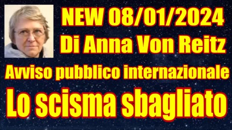 NEW 08/01/2024 - Avviso pubblico internazionale – Lo scisma sbagliato"