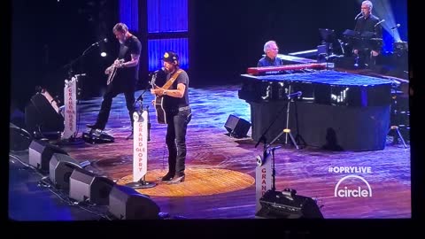 Chris Janson on Opry Live "Bye Mom"