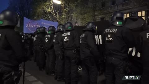 Germany: Clashes erupt as hundreds rally against patriarchal, queer violence at Walpurgis Night