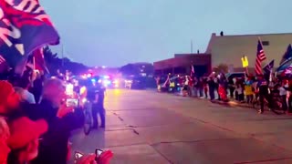 A Heroes Welcome for Donald Trump