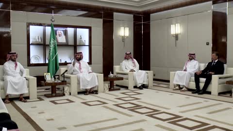 Saudi Crown Prince encourages team ahead of World Cup