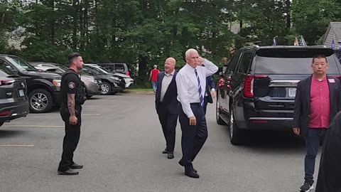 Welcoming Mike Pence to NH