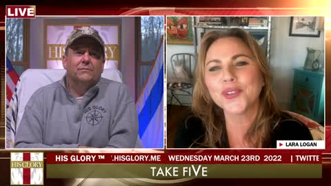 Take FiVe w/ Lara Logan: Award Winning Investigative Journalist March 23, 2022