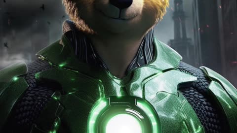 Green Lantern Mixed Winnie the Pooh