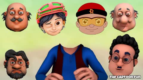 Motu Patlu mighty raju shin Chan little singam rudra cartoon game cartoon game @The Cartoon fun(2)