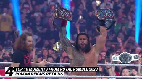 Top 10 moments from Royal Rumble 2023: WWE Top 10, Jan. 7, 2024