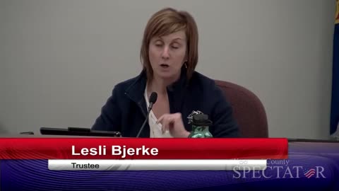Leslie Bjerke Comments About CDA School Levy Fail