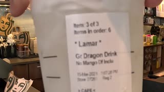 Dragon Cum from Starbucks