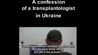 CONFESSION from a UKRAINIAN Transplantologist - WTF??-(((