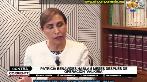 PATRICIA BENAVIDES NUNCA HA TENIDO MALA INTENCIÓN NI PARTICIPACIÓN EN CUALQUIER ACTO DE CORRUPCIÓN