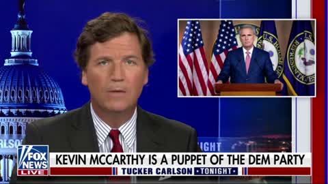Tucker Carlson Slams Rep. Kevin McCarthy, Says He “Sounds Like An MSNBC Contributor”