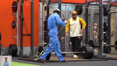 Elite Powerlifter Pretended To Be A CLEANER | Anatoly GYM PRANK