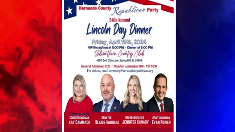 Republican Lincoln Day Dinner Hernando County