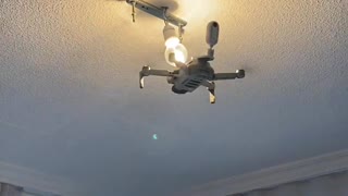 Changing a Light Bulb With a Drone