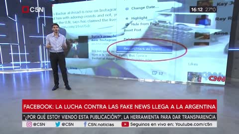 Facebook: La lucha contra las fake news llega a la Argentina