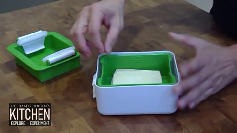 Using the Tofuture Tofu Press to Press Tofu