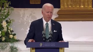 Biden wants to "lick" the world
