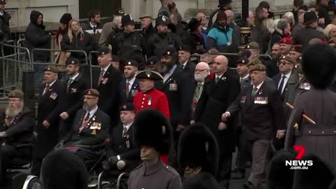 King Charles leads first Remembrance Day service since his coronation - 7 News Australia