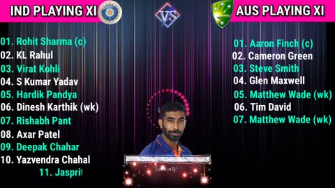 India vs Australia 3rd T20 Match Both Team Playing 11 Camparison Ind vs Aus playing 11