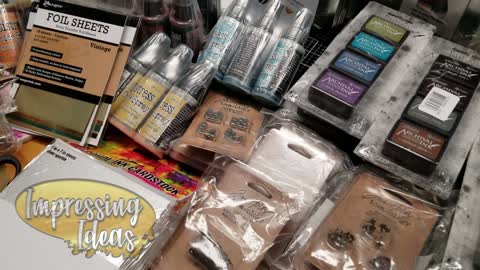 4-3-2019 NEW Products from Ranger and Tim Holtz