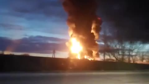This night, oil facilities in the russian federation were attacked by attack drones.