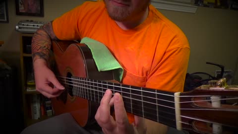 Poor Man's Suite - Etude - Written for Classical Guitar by Chuck Allred