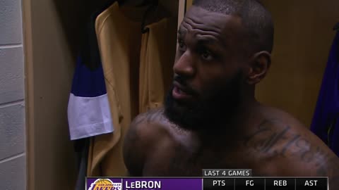 Lebron James praises AD for his play and hopes they continue this going further.