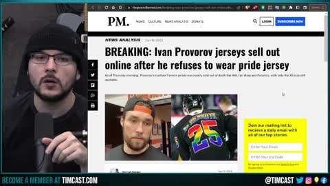 Ivan Provorov Jerseys SELL OUT After He REFUSES To Wear Pride Jersey, We Are TAKING BACK The Culture