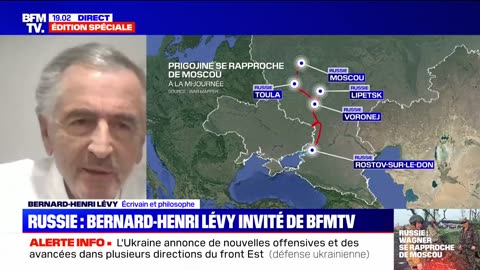▶ EXTRAIT-RQ + LIENS parus (25 juin 2023) : BERNARD-HENRI LÉVY - Invité de BFMTV
