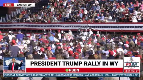 Gold Star Mother Gina Peters Speaks at President Trump's Save America Rally in Casper, WY on 5/28/22