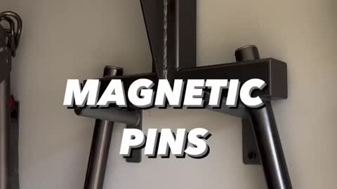 Magnetic Pins for Power Rack Attachments | Shredded Dad