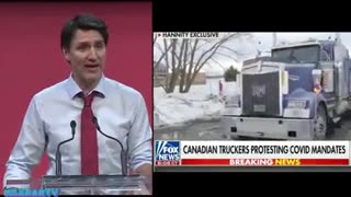 CasTrudeau's campaign of lies, hypocrisy and subversion side by side...