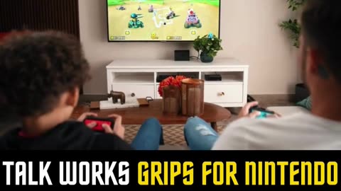 Enhance Your Gaming Experience with TALK WORKS Grips for Nintendo Switch Joy-Con