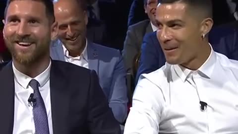 Messi & Ronaldo Rare Moments