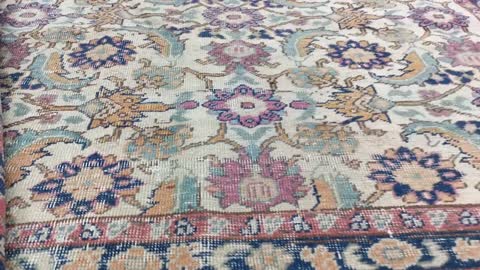 oushak area rug, oriental turkish rug